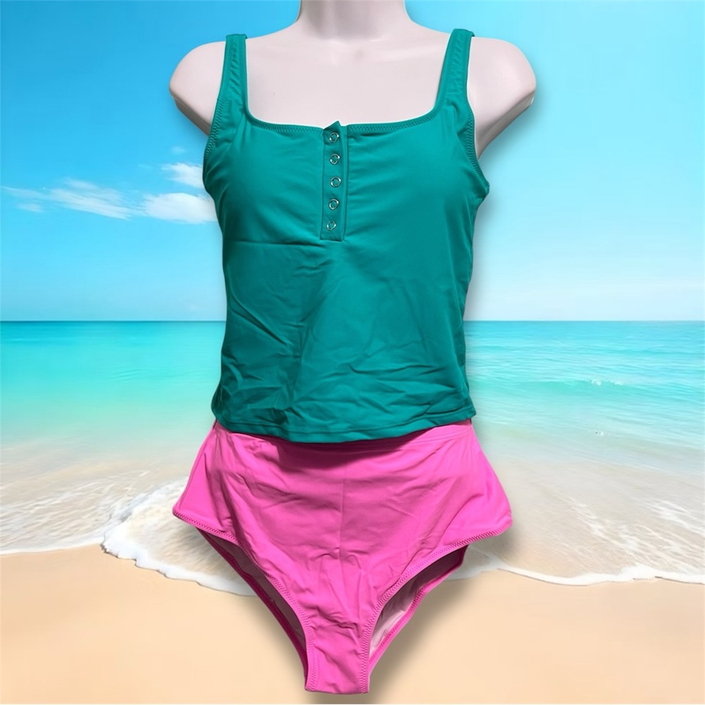2pc Women’s Bikini Tank Top & Bottom Set